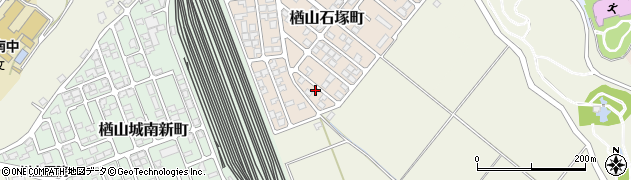 秋田県秋田市楢山石塚町8周辺の地図