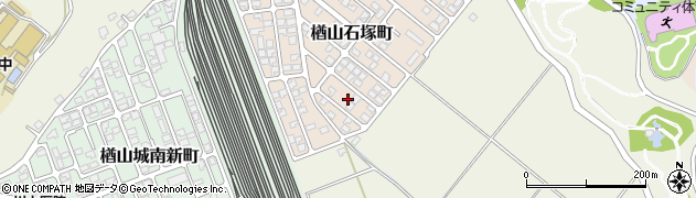 秋田県秋田市楢山石塚町10周辺の地図