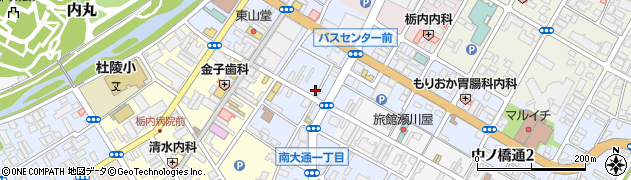 黄金の魚中ノ橋店周辺の地図