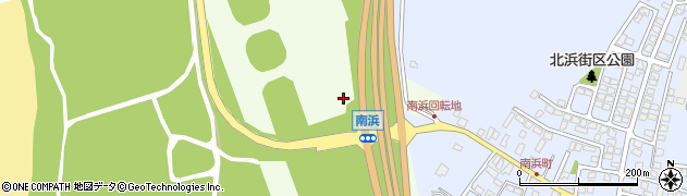 秋田県秋田市新屋町（割山）周辺の地図