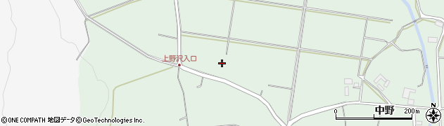 岩手県雫石町（岩手郡）上野（沢口）周辺の地図