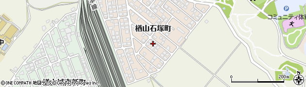 秋田県秋田市楢山石塚町11-6周辺の地図