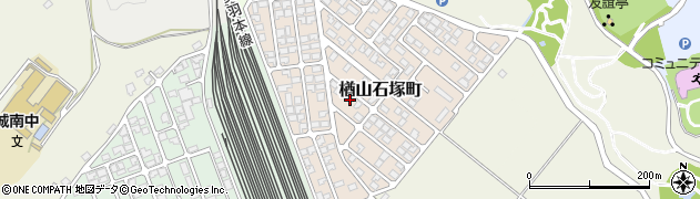 秋田県秋田市楢山石塚町12周辺の地図