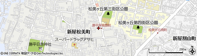 秋田割山郵便局周辺の地図