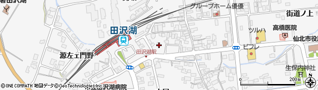 秋田県仙北市田沢湖生保内男坂97周辺の地図