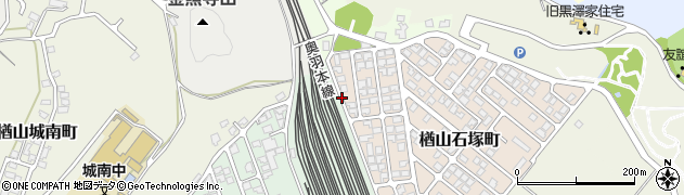秋田県秋田市楢山石塚町1周辺の地図