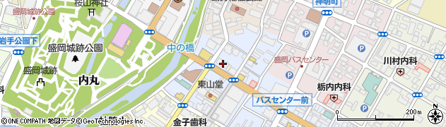 株式会社熊谷組　岩手営業所周辺の地図