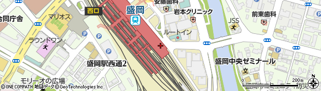 新日本リネン株式会社盛岡支店周辺の地図