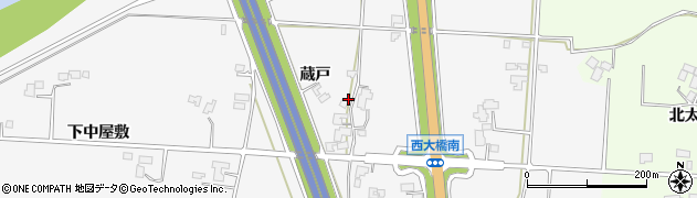 岩手県盛岡市上太田蔵戸35周辺の地図