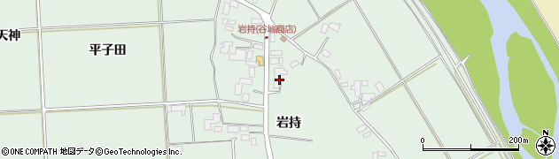 岩手県雫石町（岩手郡）上野（岩持）周辺の地図