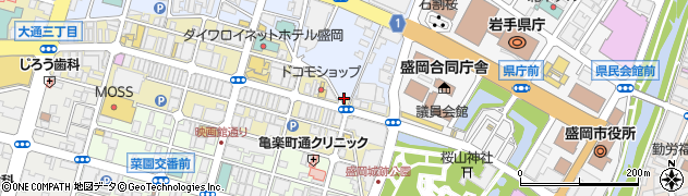 メガネの松田コンタクトルーム周辺の地図