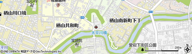 秋田牛島郵便局周辺の地図
