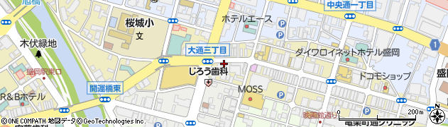 株式会社米澤商事周辺の地図