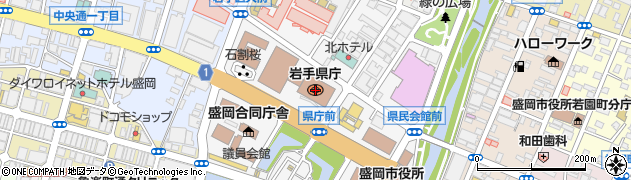 株式会社いんべクリーニング　県庁生協店周辺の地図