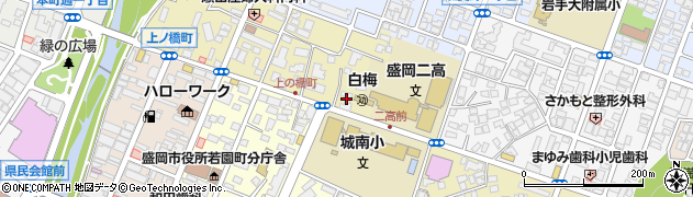 中央整体接骨院周辺の地図