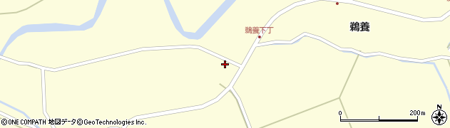 秋田県秋田市河辺岩見（上野）周辺の地図