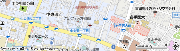 日本メックス株式会社　岩手営業所周辺の地図