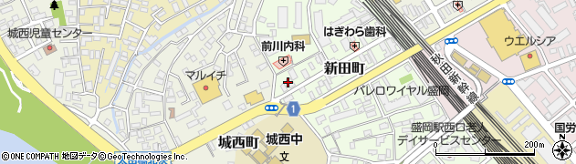 向井田サッシ店周辺の地図