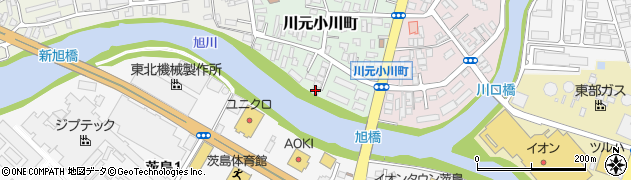 リバーフロント川元Ｃ周辺の地図