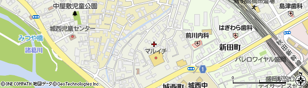 吉田硝子店周辺の地図