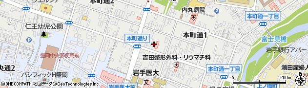 橋本屋 本店周辺の地図