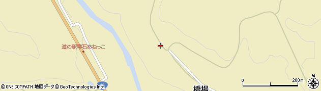 岩手県岩手郡雫石町橋場上野沢周辺の地図