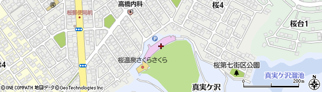 桜ゴルフ周辺の地図