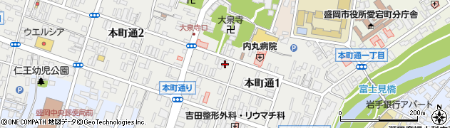 有限会社岩井沢工務所周辺の地図