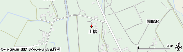 岩手県雫石町（岩手郡）上野（土橋）周辺の地図