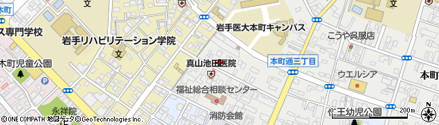 北日本通信株式会社周辺の地図