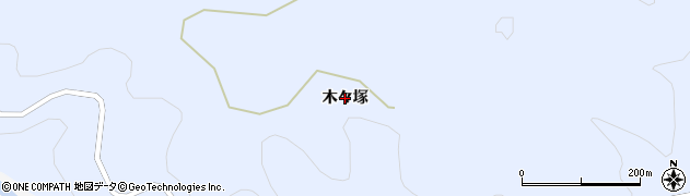 岩手県盛岡市浅岸（木々塚）周辺の地図
