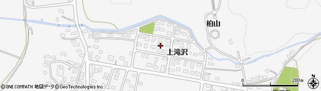 秋田県仙北市田沢湖生保内（上滝沢）周辺の地図