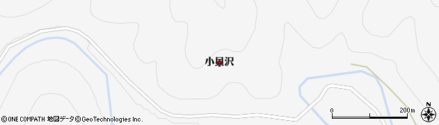 岩手県盛岡市新庄（小貝沢）周辺の地図