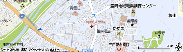 加賀野公民館周辺の地図