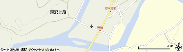 秋田県秋田市河辺三内飛沢下段10周辺の地図