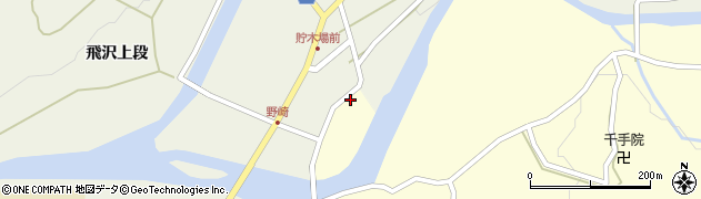 秋田県秋田市河辺岩見野崎周辺の地図