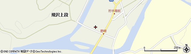 秋田県秋田市河辺三内飛沢下段35周辺の地図