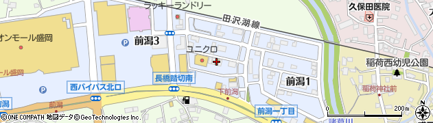 カレーハウスＣｏＣｏ壱番屋盛岡インター店周辺の地図