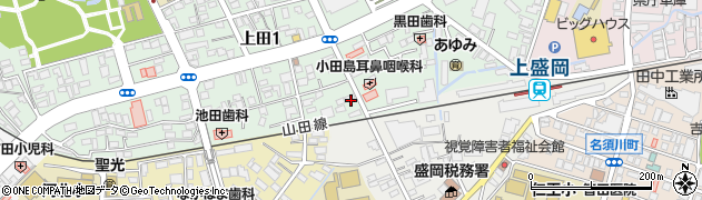 メガネクラブ　上田店周辺の地図