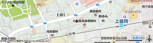 米治魚店周辺の地図