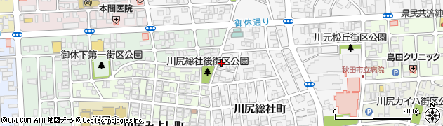 おそうじ本舗　秋田・新屋店周辺の地図