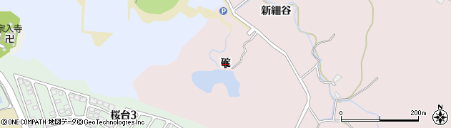 秋田県秋田市下北手柳館（碇）周辺の地図