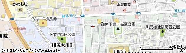 田代水道工業株式会社秋田営業所周辺の地図