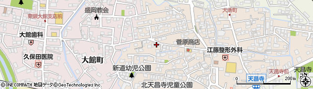 北昌周辺の地図