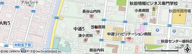 株式会社秋田こころの会周辺の地図