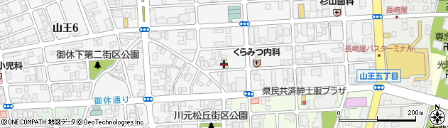 秋田ビューティアカデミー周辺の地図