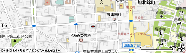 株式会社ビビット　秋田支店周辺の地図