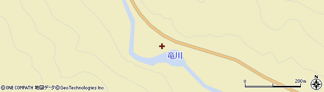 岩手県雫石町（岩手郡）橋場（龍川）周辺の地図
