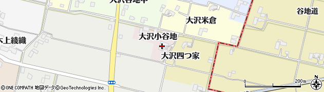 岩手県滝沢市大沢小谷地6周辺の地図