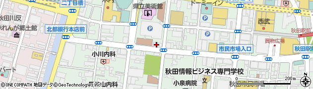 総合資格学院　秋田校周辺の地図